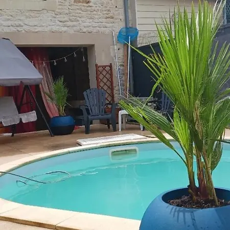 Grande Chambre D'hote Pour 4 A 5 Personnes Chef-Boutonne